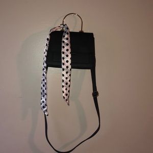 Small elegant black purse